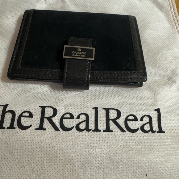 Gucci Handbags - Gucci Black Leather vintage Wallet